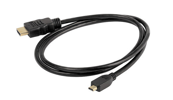 Кабель HDMI (папа) A-D micro (папа), 1.5m, черный [833]